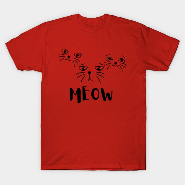 Meow T-Shirt by QUOT-s